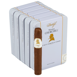 DAVIDOFF WINSTON BELICOSO PETIT PANETELA (5 TINS OF 5) BOX OF 25